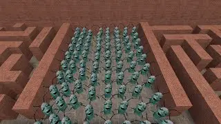 I Opened the Maze and Released 100 Screaming Nextbots… This Was a Huge Mistake (Garry's Mod) #gmod