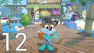 New Super Luckys Tale - All Levels in Gilly Island - Level 15-17