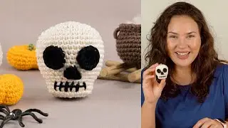 COMO FAZER CAVEIRA DE AMIGURUMI  | ATELIÊ JÉSSICA BRANDÃO | #114