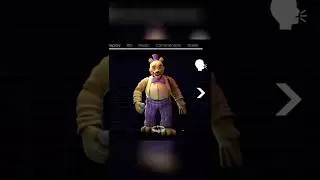 Забытые в Fredbear's | Все персонажи в полный рост #короткий