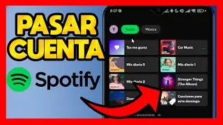 ✅COMO PASAR MI CUENTA DE SPOTIFY A OTRO CELULAR