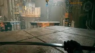My first time playing Ghostrunner