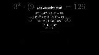 Math for quants | Algebra, Example 37                                          #math #algebra #quant