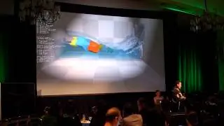 Демонстрация Nvidia Flex, демонстрирующая симуляцию воздушных шаров с водой в реальном времени