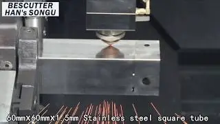 BESCUTTER Fly Pro Fiber Laser Metal Sheet and Pipe Cutter IPG 1.5-6 KW