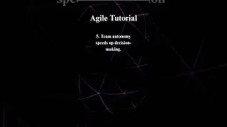 Agile Framework beginners tutorial part 24 #agile #agilemethodology #agileframework