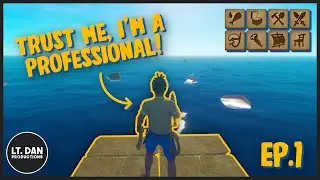 RAFT Guide: Starting Out (Ep1) | Raft Survival Cinematic Gameplay Adventure