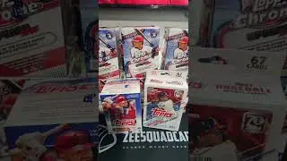 2025 TOPPS CHROME UPDATE BASEBALL BLASTER BOX BREAK X10 BREAK #2