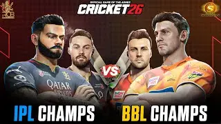 IPL Champs RCB vs BBL Champs Perth Scorchers 😍🔥 | Cricket 26