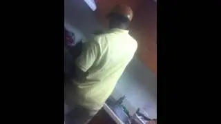 Denzel Catches Hustle Heem rocking to Waka Flocka 'Hard in The Paint