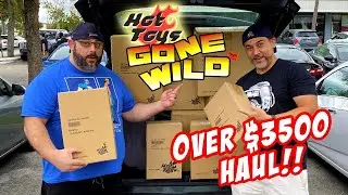 Going Hard on Hot Toys! Over $3500 Huge Haul! Live Reveal