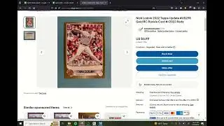 Bulk Upload Sports Trading Cards to eBay - HUGE Time Saver