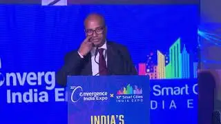Abhishek Singh, IAS at the 2025 Convergence India & Smart Cities!