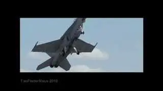 F/A-18 Super Hornet SEXY dirty takeoff | Super-Slow Motion!