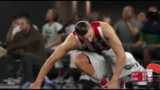 Nba 2k17 Cska Olympiakos Euroleague semifinal Quarter 4