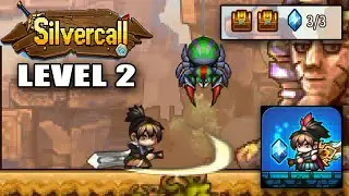 Silvercall Level 2 Gameplay Walkthrough | All Crystal & Chest Locations