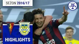 Pogoń Szczecin - Arka Gdynia 5:1 | SKRÓT | Ekstraklasa 2016/17 | 28. Kolejka