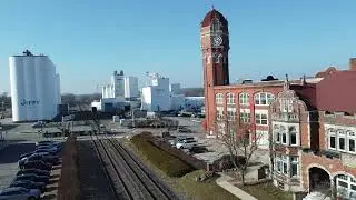 Flyingbirdseye Drone Video - Chelsea, Michigan on a Sunny Winter Day