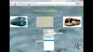 Simple Seat Reservation Project using ASP.Net