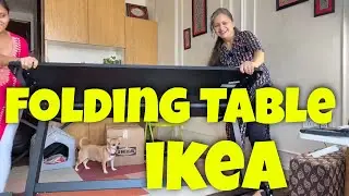 Folding Table वाकई काम की है? | Mittzon Desk Unboxing + Assembly | IKEA शॉपिंग पार्ट 1