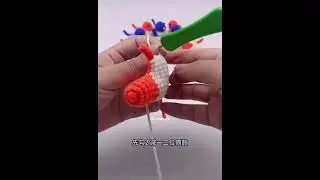 Handmade crochet birds 
