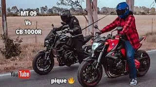 MT 09 Vs CB 1000R / Pique Motos Naked / Yamaha Vs Honda