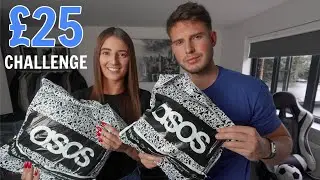 Girlfriend vs Boyfriend &pound;25 ASOS Outfit Challenge In Lockdown!