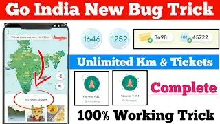 Google Pay Unlimited City Tickets & KM collect Trick | Google Pay Go India offer Complete Trick | Go