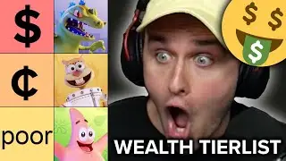 Patrick is DOWN BAD (Nickelodeon All-Star Brawl Net Worth Tier List)