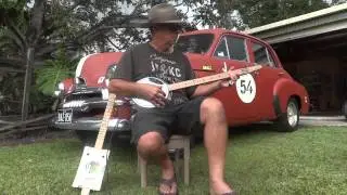 Krazy Kaatz Hubcap Guitar