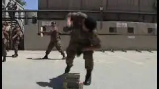 Mongolian Soldiers in Afghanistan