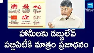 Chandrababu Govt Misusing Public Money For Publicity But No Funds For Super Six Manifesto  @SakshiTV