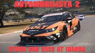 Ibarra driving the StockCar 2022 race and replay AMS2
