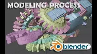 Drilling rig modeling in Blender 3D PART 3