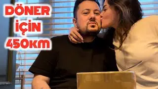 DÖNER İÇİN 450 KM! #VLOG