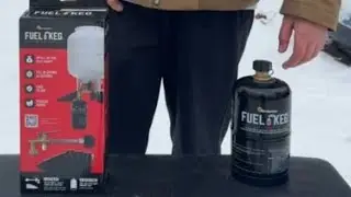 WARNING: Mr. Heater Refillable Fuel Keg Got Me Burned ❄️🔥 Wait for it