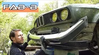 Comment démonter le pare choc avant sur BMW E30 phase 1