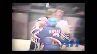 NHL Feb. 24, 1980 New York Rangers v New York Islanders (R) Barry Beck v Garry Howatt