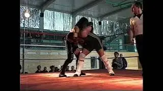 German Wrestling Federation early 2000&rsquo;s. Ahmed Chaer vs Jonny Storm. Berlin Germany Debut