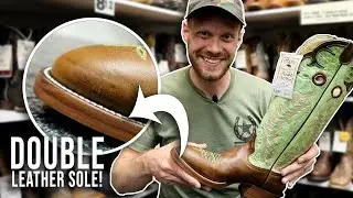 Hondo Boots Model 2026 have a DOUBLE Leather Sole!