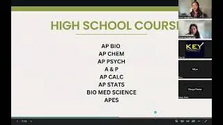 College Readiness Webinar - Pre-Med Track Focus - College360