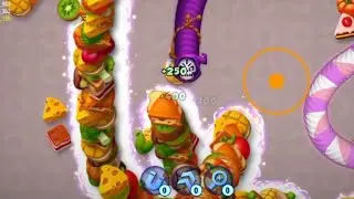 Dapat banyak makanan lezat gaes worms zone.io