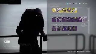 Xur's bounty for 7-10 Oct
