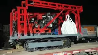 15kw Hydraulic Crawler Drill SPT Mine Rig