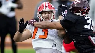 New York Jets OL Max Mitchell Senior Bowl Highlights and Draft Rankings