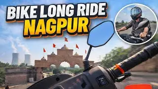 Bike Long Ride Nagpur Meet My Sister/ Bike Motovlog/dji action 2/wait for end #vijay_babu_vlog ...