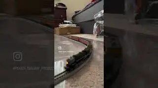 Schaumburg Flyer to Indianapolis #kato #nscale #railroad #modelrailroad #steamtrain