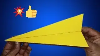 How to make smallest flying plan , new longest flying plan , kids paper plane , paper craft , diy 