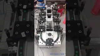 Speed test of belt ring guide rail conveyor line, pallet conveyor machine, ring guides track systems