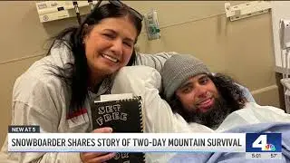 Snowboarder Tells his Survival Story after Getting Lost in Wrightwood